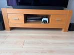TV stand with 2 drawers. Solid wood., Huis en Inrichting, Ophalen of Verzenden, Gebruikt, 25 tot 50 cm, Minder dan 100 cm