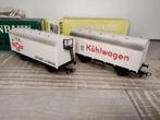 2 st Kleinbahn 320 Kühlwagen koelwagons Sport im Heer H0 OVP, Overige merken, Gelijkstroom of Wisselstroom, Ophalen of Verzenden
