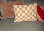 hkliving kussen geblokt, Ophalen of Verzenden, Vierkant