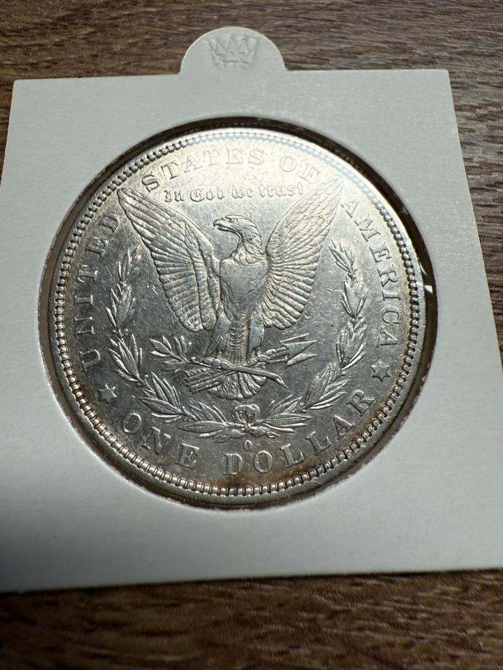 Morgan dollar 1881 O, Postzegels en Munten, Munten | Amerika, Losse munt, Midden-Amerika, Zilver, Ophalen of Verzenden