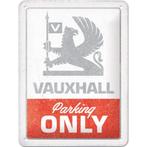 Vauxhall Parking Only relief reclamebord van metaal wandbord, Ophalen of Verzenden, Nieuw, Auto's