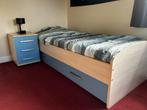 Complete tienerkamer bed bureau boekenkast, Ophalen, Gebruikt, Eenpersoons
