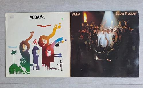 Uit Zweden 2 x ABBA lp The Album en Super Trouper, Cd's en Dvd's, Vinyl | Pop, Gebruikt, 1960 tot 1980, Ophalen of Verzenden