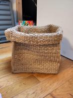 Ikea Tjillevips jute manden, Ophalen of Verzenden, Zo goed als nieuw, Rond, Riet