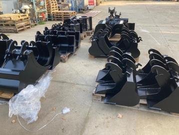 minigraver graafmachine graafbak puinbak sorteergrijper CW05 beschikbaar voor biedingen