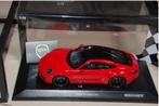 SALE PORSCHE 911 CARRERA 4 GTS 2020 coupe red Minichamps WRH, Verzenden, Zo goed als nieuw, Auto, MiniChamps