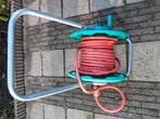 GARDENA TUINSLANG MET HASPEL, Tuin en Terras, Tuinslangen, Ophalen of Verzenden, Zo goed als nieuw, Tuinslang