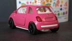 Fiat 500 2007 Pink 1:55 Siku Pol, Hobby en Vrije tijd, Ophalen of Verzenden, Nieuw, Auto