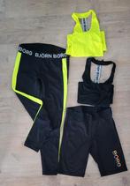 Bjorn Borg sportset | zwart en neongeel | maat 42, Bjorn Borg, Gedragen, Maat 42/44 (L), Ophalen of Verzenden