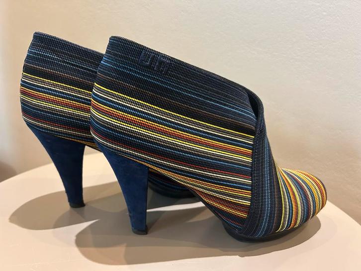 United Nude Haklaarzen Multicolore - Maat 40, Kleding | Dames, Schoenen, Zo goed als nieuw, Lage of Enkellaarzen, Overige kleuren