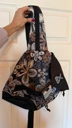 X over schoudertas small (ca. 5L) model Joyride Woodlands, Ophalen of Verzenden, Zo goed als nieuw, Zwart, Overige merken