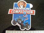 sticker samson competition logo shag tabak quad, Verzamelen, Verzenden, Zo goed als nieuw, Merk