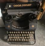 Antiek typemachine Orga Privat, Diversen, Typemachines, Gebruikt, Ophalen