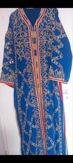 Takchita Jurk, Ophalen of Verzenden, Zo goed als nieuw, Blauw, Onder de knie