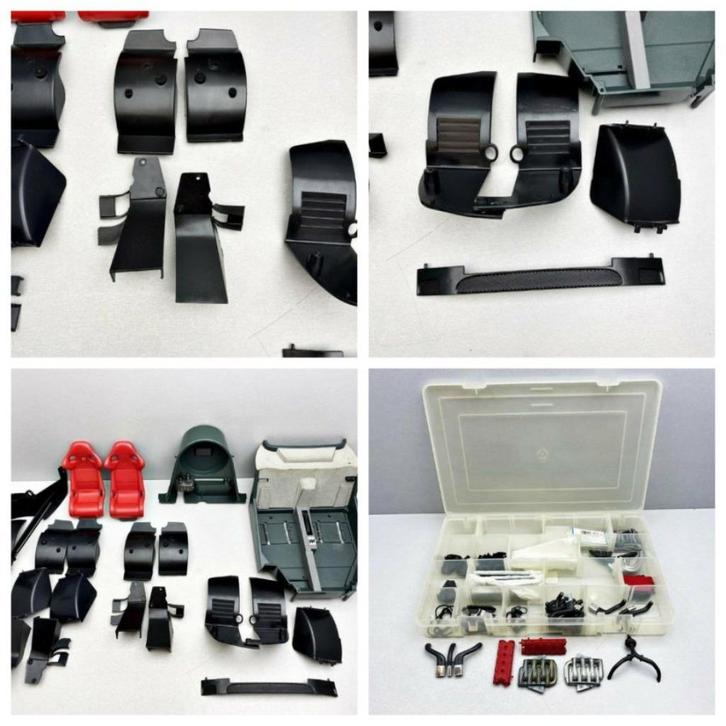 Reserveonderdelen Pocher 1/8 Ferrari en Porsche (Testarossa, Hobby en Vrije tijd, Modelauto's | 1:5 tot 1:12, Zo goed als nieuw