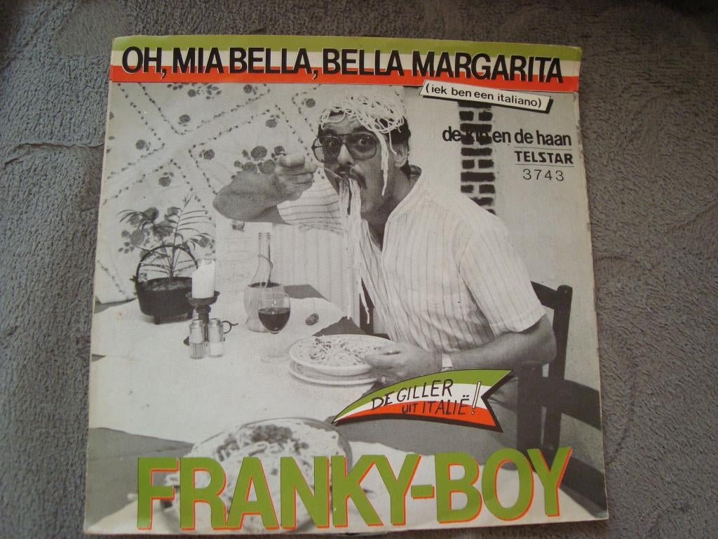 Franky-boy oh mia bella, bella magarita, Ophalen of Verzenden, Zo goed als nieuw, Nederlandstalig, Single