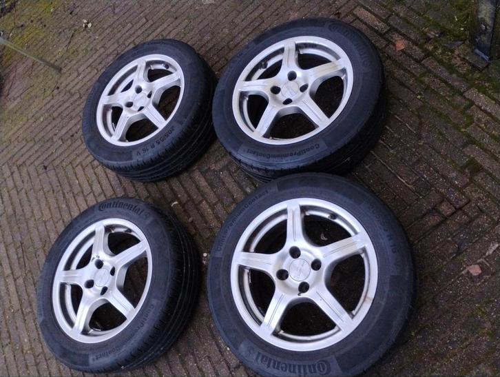 Lichtmetalen velgen Opel Astra H, 4 gaats is verkocht, Auto-onderdelen, Banden en Velgen, Banden en Velgen, Zomerbanden, 16 inch