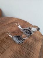 2 glazen vogels te koop, Ophalen of Verzenden
