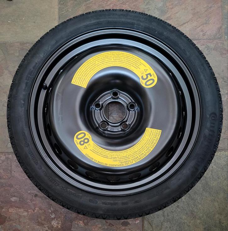 Thuiskomer (Reserve wiel) Audi/VW/Seat/Skoda 125x70xR19, Auto-onderdelen, Banden en Velgen, Banden en Velgen, All Season, 19 inch