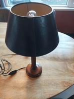Tafellamp, Huis en Inrichting, Lampen | Tafellampen, Ophalen of Verzenden, Zo goed als nieuw, Hout, Minder dan 50 cm
