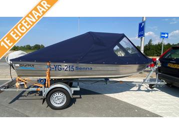 Qwest B381 Consolebootje met Yamaha 8 pk & Trailer beschikbaar voor biedingen