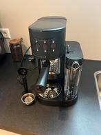 Koffiemachine/barista met melkopschuimer - Nieuwstaat, Witgoed en Apparatuur, Koffiezetapparaten, 10 kopjes of meer, Ophalen of Verzenden