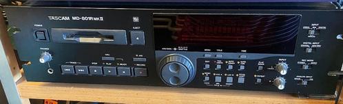 Tascam MD-801R MK II + RC 8, Audio, Tv en Foto, Walkmans, Discmans en Minidiscspelers, Minidisc-recorder, Ophalen of Verzenden