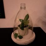 Nieuwe glazen Stolp op plateau - 23x32 cm - Decoratief, Huis en Inrichting, Woonaccessoires | Stolpen, Ophalen, Nieuw