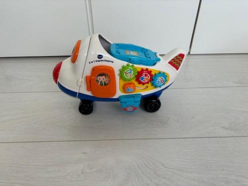 VTech Toet Toet Auto's 2-in-1 vrachtvliegtuig Vince (200560), Kinderen en Baby's, Speelgoed | Vtech, Gebruikt, 6 maanden tot 2 jaar