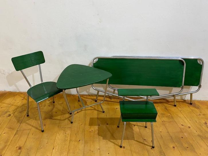 Slaapkamerset vintage, Antiek en Kunst, Curiosa en Brocante, Ophalen