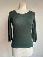 humph top groen maat m klein glittertje, Kleding | Dames, Tops, Maat 38/40 (M), Verzenden, Zo goed als nieuw, Lange mouw