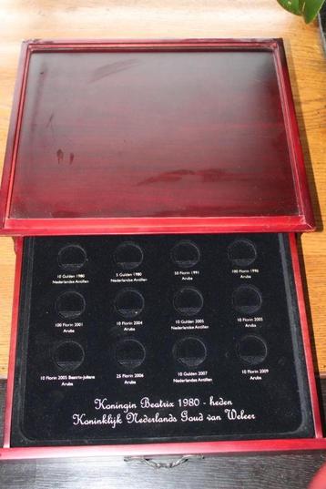 Muntbox Beatrix Goud van Weleer 1980 - heden beschikbaar voor biedingen