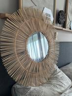 Spiegel riet, Huis en Inrichting, Woonaccessoires | Spiegels, Ophalen, Minder dan 50 cm, Zo goed als nieuw, Minder dan 100 cm