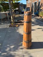 Antieke Houten Boterkarn met IJzeren Banden - Gereedschapsku, Antiek en Kunst, Ophalen of Verzenden