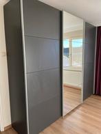 Zeer goede kwaliteit grijs / antraciet kledingkast !!!, Ophalen, Zo goed als nieuw, 50 tot 75 cm, 200 cm of meer