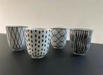 Vier koffiekopjes, Skandinavian design, Ophalen of Verzenden, Nieuw
