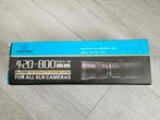 Telelens zoom lens 420-800 f/8.3-16 voor Canon en Nikon, Ophalen of Verzenden, Zo goed als nieuw, Telelens