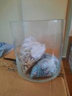 Vissenkom met grit voor de bodem, Dieren en Toebehoren, Vissen | Aquaria en Toebehoren, Ophalen of Verzenden, Leeg aquarium