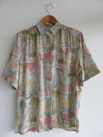 DelMod klassieke beige blouse met print maat 40 en groter, Maat 38/40 (M), Beige, DelMod, Ophalen of Verzenden