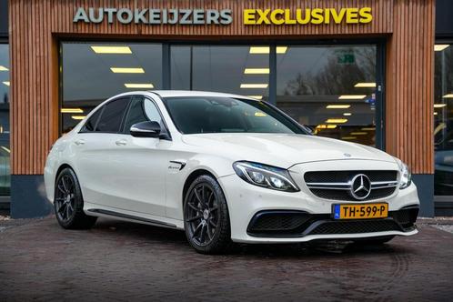 Mercedes-Benz C-klasse AMG 63 Burmester Camera Parkeersensor, Auto's, Mercedes-Benz, Bedrijf, Te koop, C-Klasse, ABS, Achteruitrijcamera