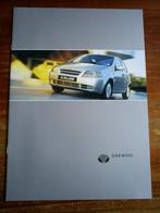 Daewoo Kalos 8 / 2002 20 pag., Verzenden, Zo goed als nieuw, Overige merken