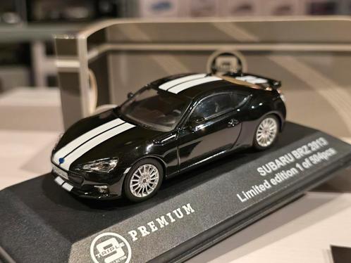 Subaru BRZ 2013 - Zwart - 1:43 Triple9, Hobby en Vrije tijd, Modelauto's | 1:43, Nieuw, Auto, Ophalen of Verzenden