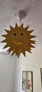 Leuke houten zon lamp, Ophalen, Gebruikt, Lamp