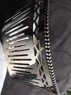 Kelten verzilverd bonbonmandje parelrand 70er jaren, Ophalen of Verzenden