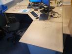 Aspa / Samas groot hoekbureau div maten, Postbus, In hoogte verstelbaar, Ophalen of Verzenden, Zo goed als nieuw