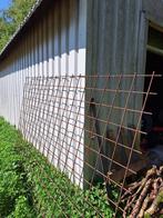 Bouwstaalmat:  200x300cm, dikte 8mm, maas 15cm., Ophalen, Nieuw, Minder dan 10 meter
