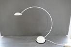 Vintage Vrieland bureaulamp wit metaal, Huis en Inrichting, Lampen | Tafellampen, Ophalen of Verzenden, Zo goed als nieuw, Metaal