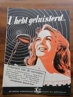 U hebt geluisterd - arrangementen Joop de Leur, Muziek en Instrumenten, Bladmuziek, Verzenden, Gebruikt, Populair
