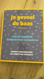Dennis Greenberger - Je gevoel de baas, Ophalen of Verzenden, Zo goed als nieuw, Dennis Greenberger; Christine Padesky