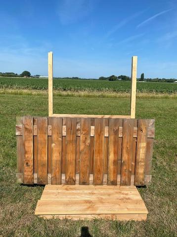 Schuttingscherm 21 planks 180x90cm Mp25038 beschikbaar voor biedingen